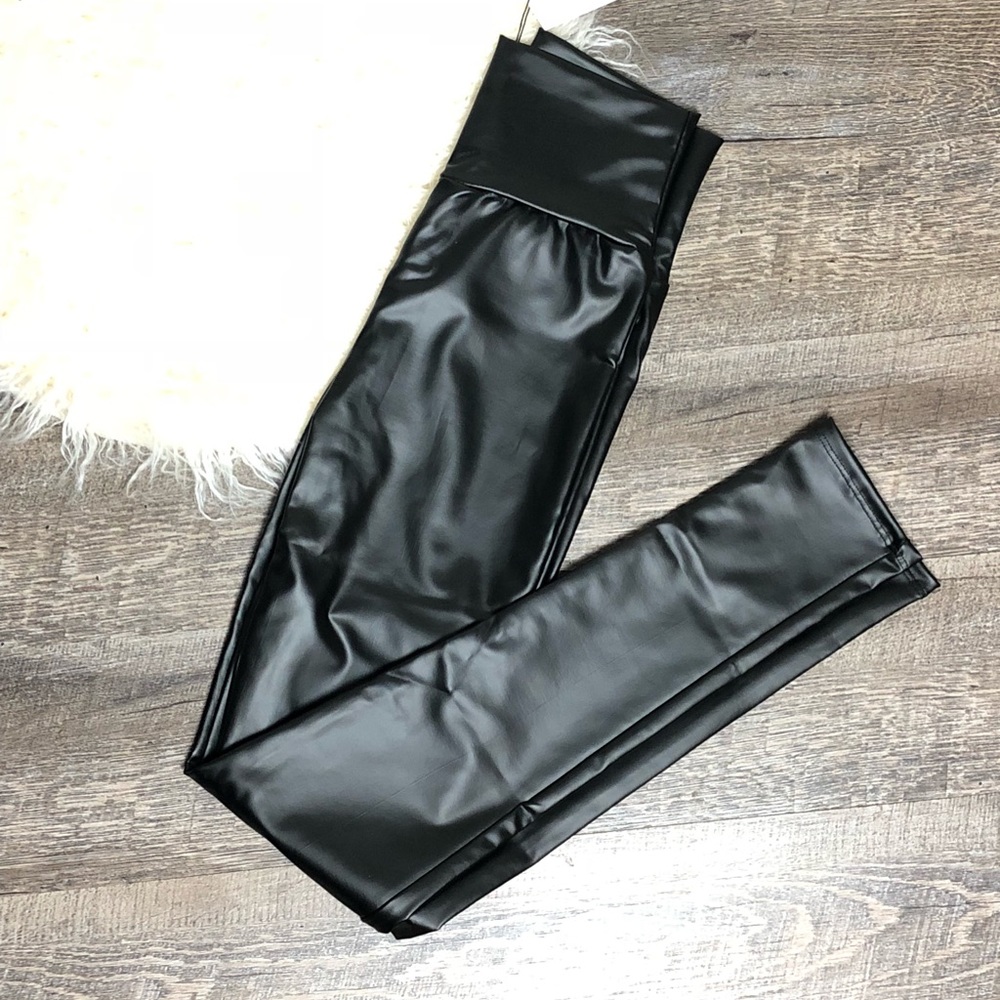 Faux Leather Leggings! - Picture 4 of 7